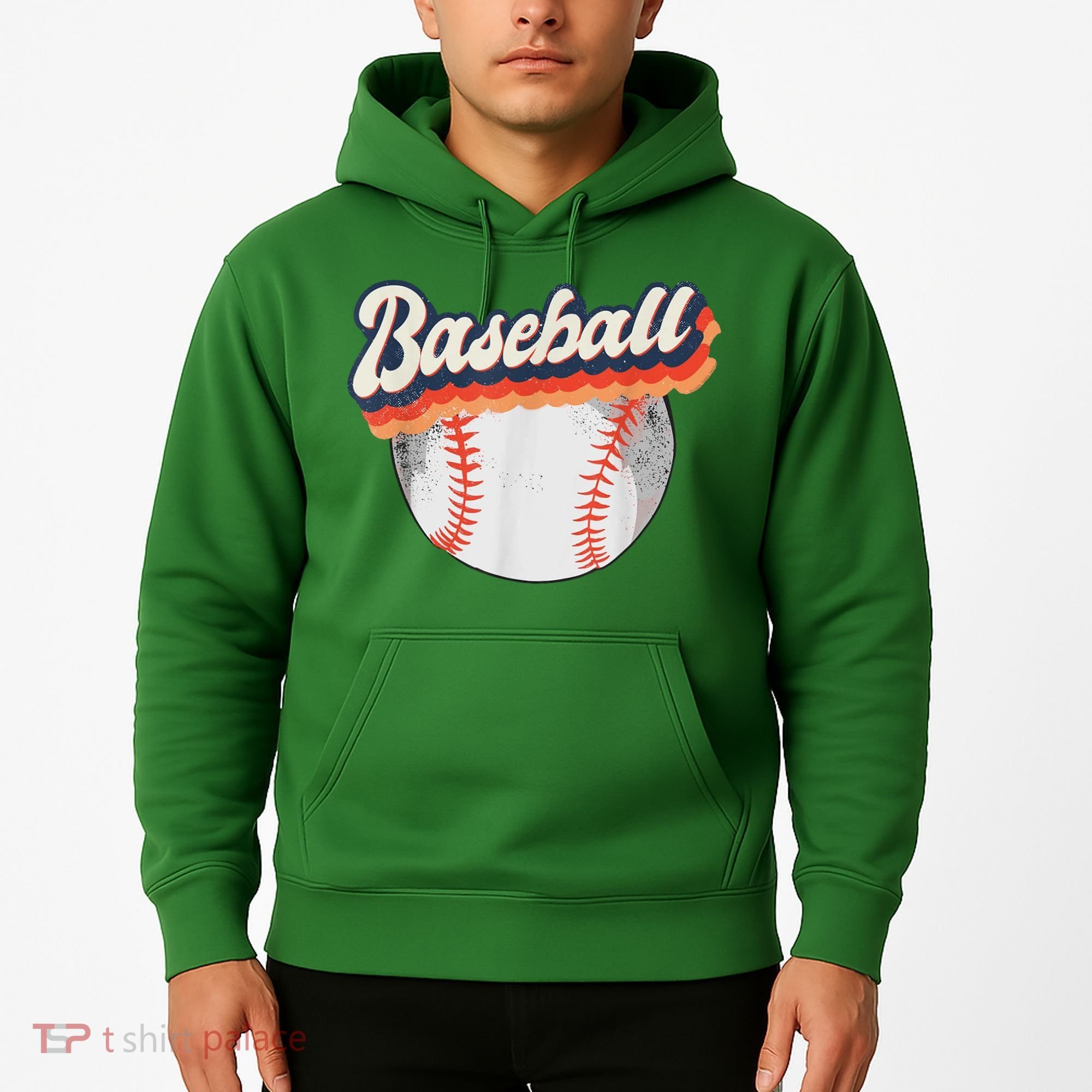 Baseball Sport Retro Hoodie