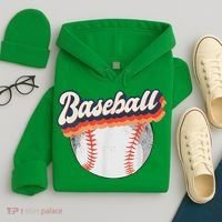 Baseball Sport Retro Hoodie thumb 4
