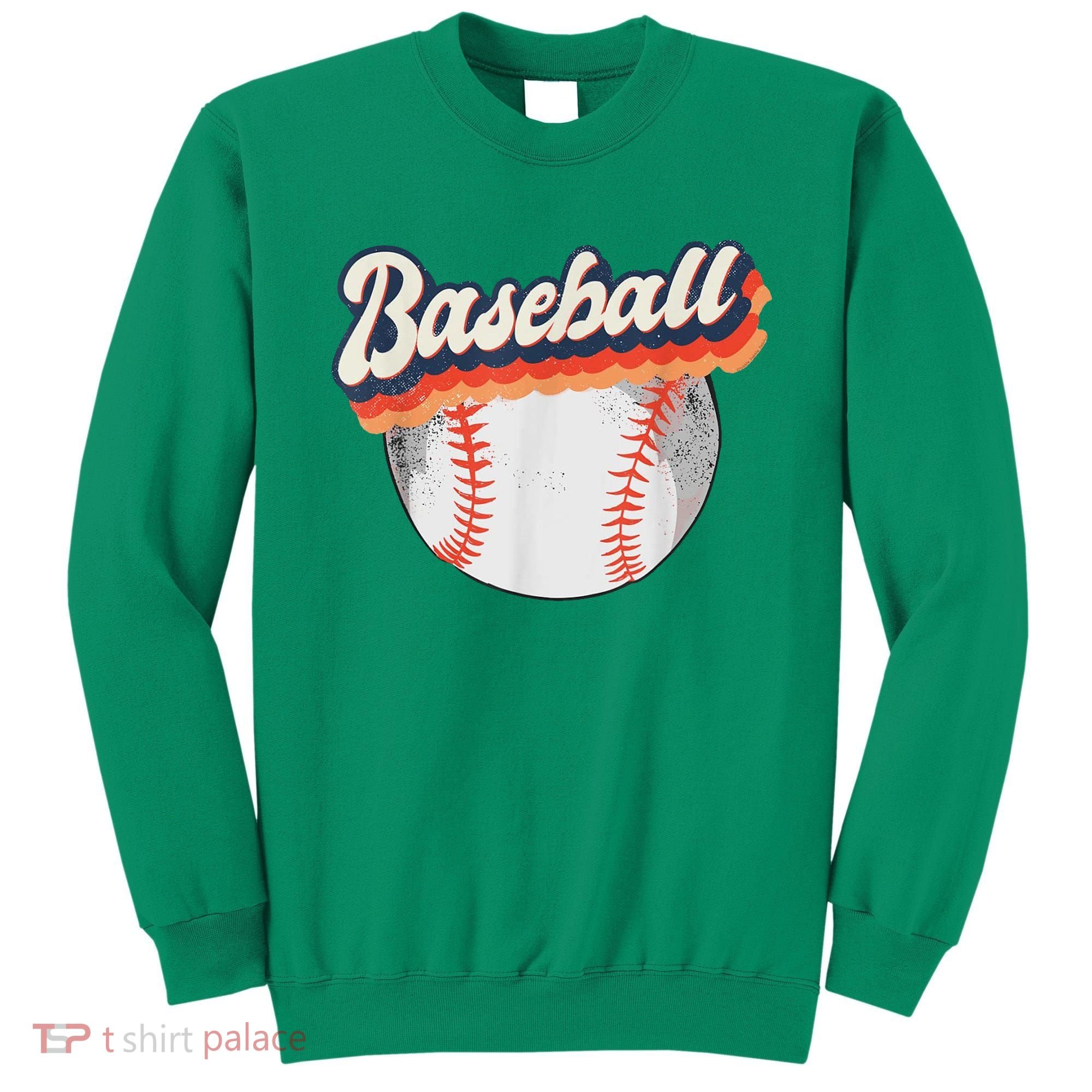 Baseball Sport Retro Sweatshirt