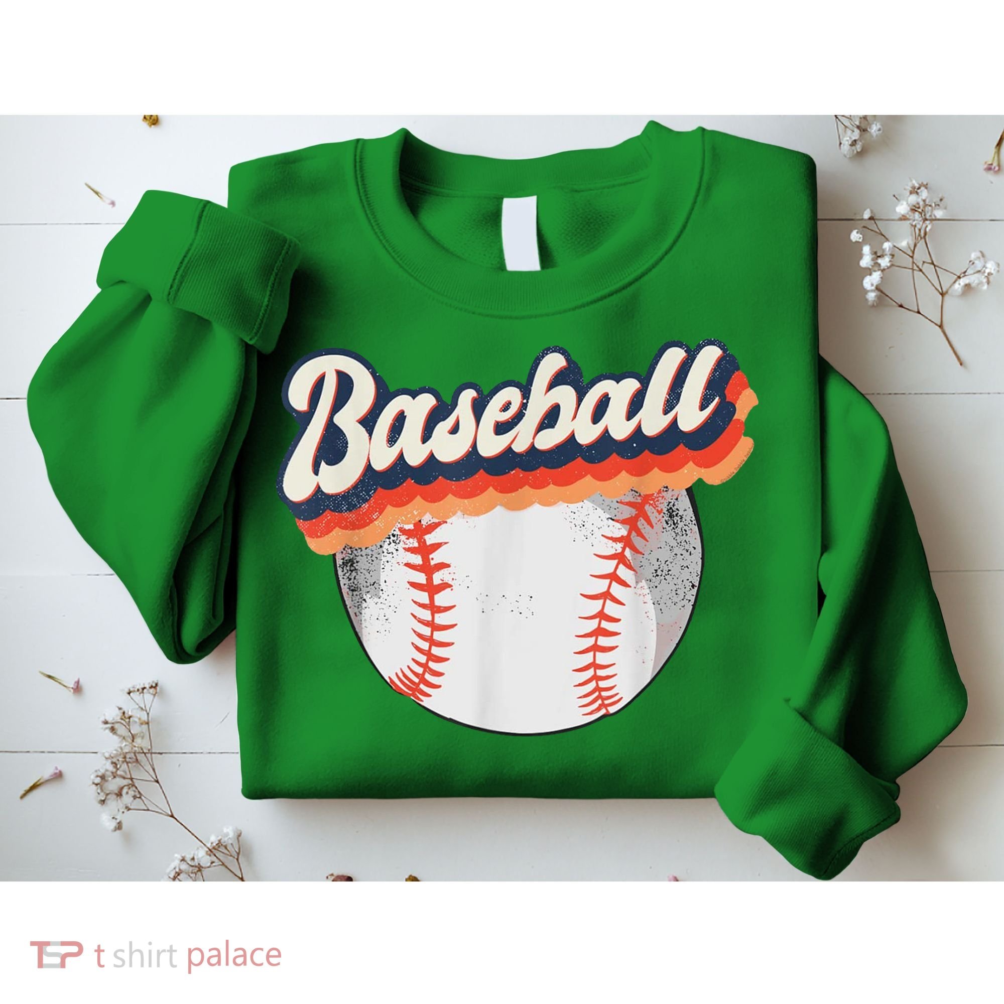 Baseball Sport Retro Sweatshirt