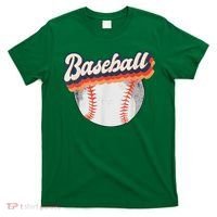 Baseball Sport Retro T-Shirt thumb 0