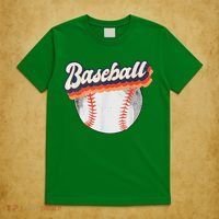 Baseball Sport Retro T-Shirt thumb 5