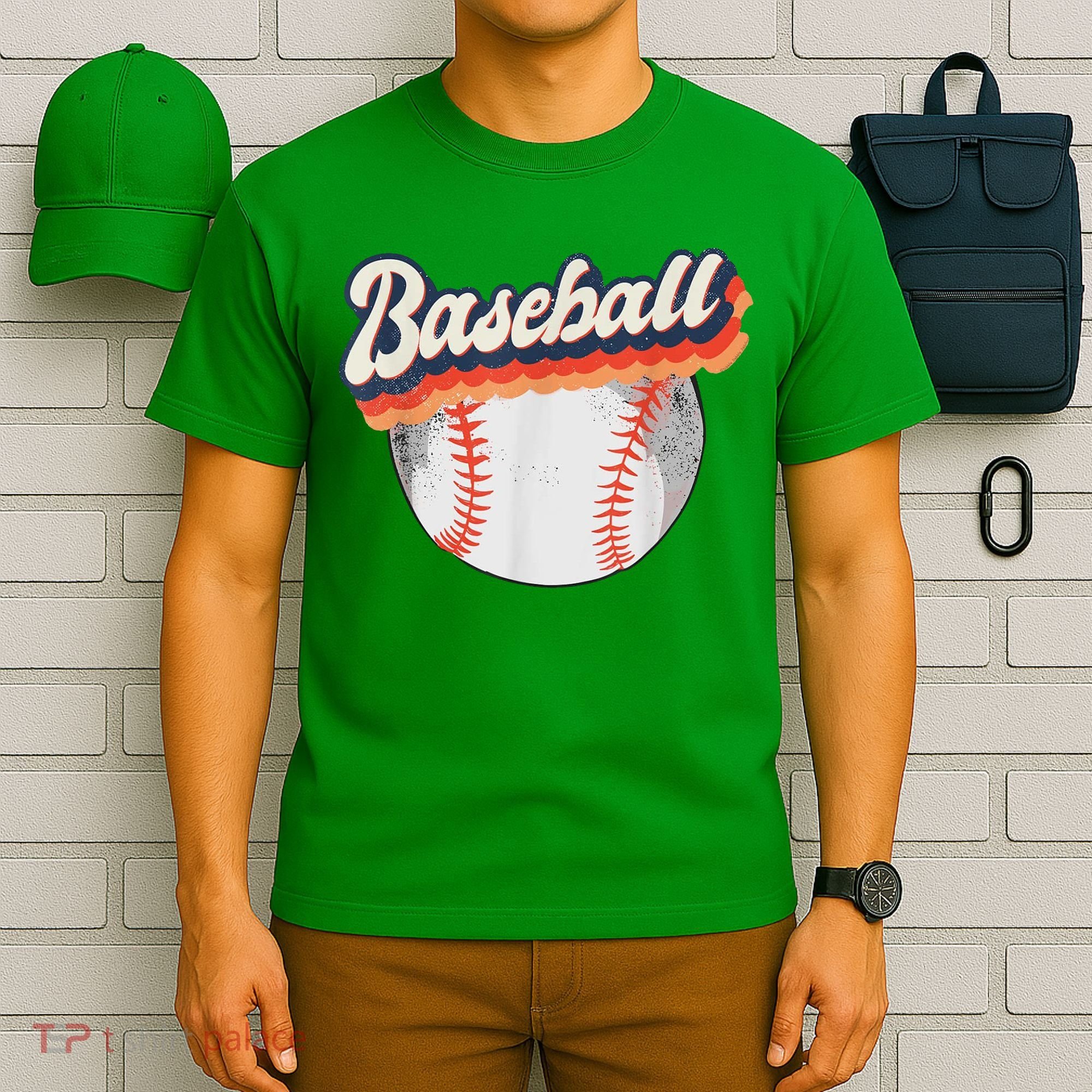 Baseball Sport Retro T-Shirt