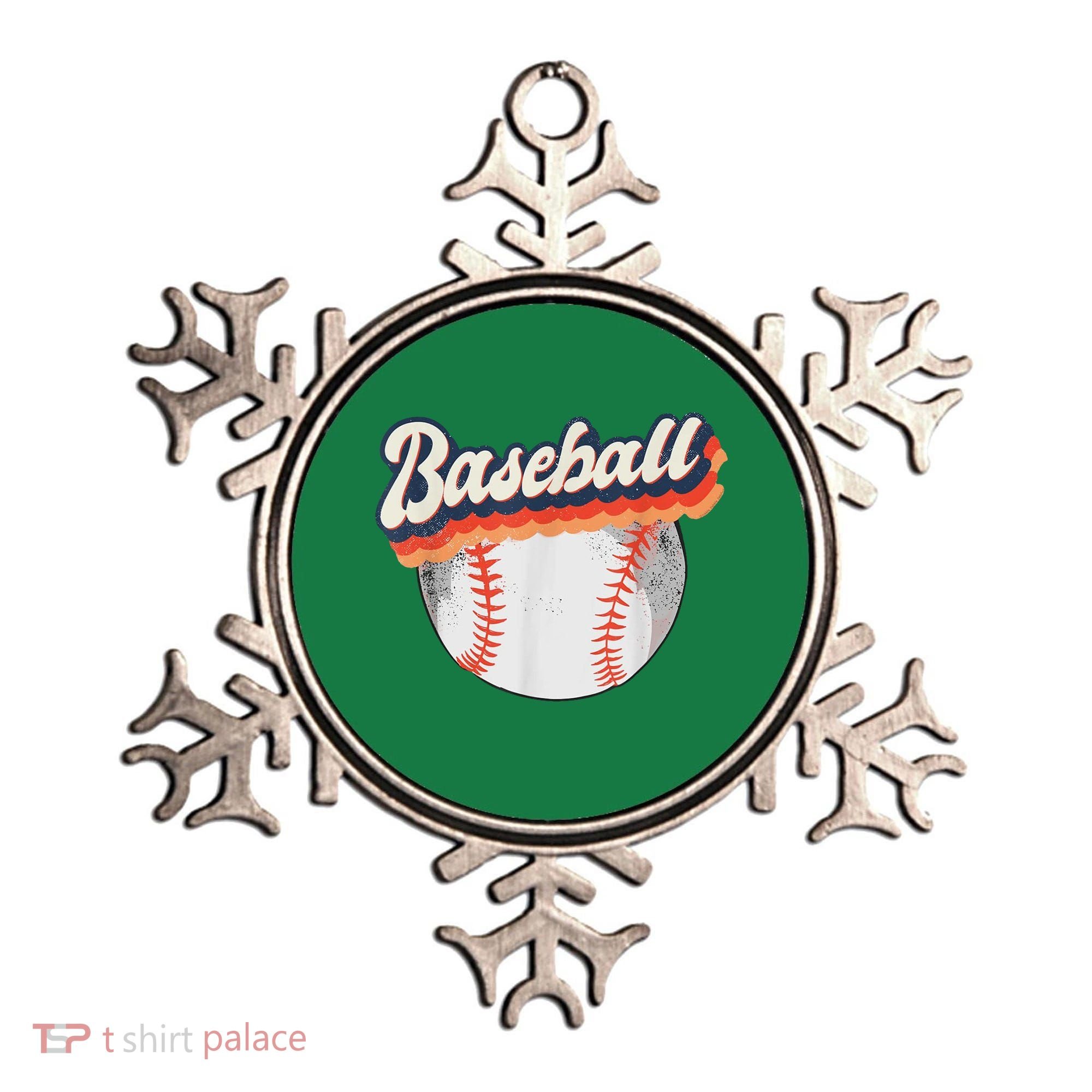Baseball Sport Retro Ornament