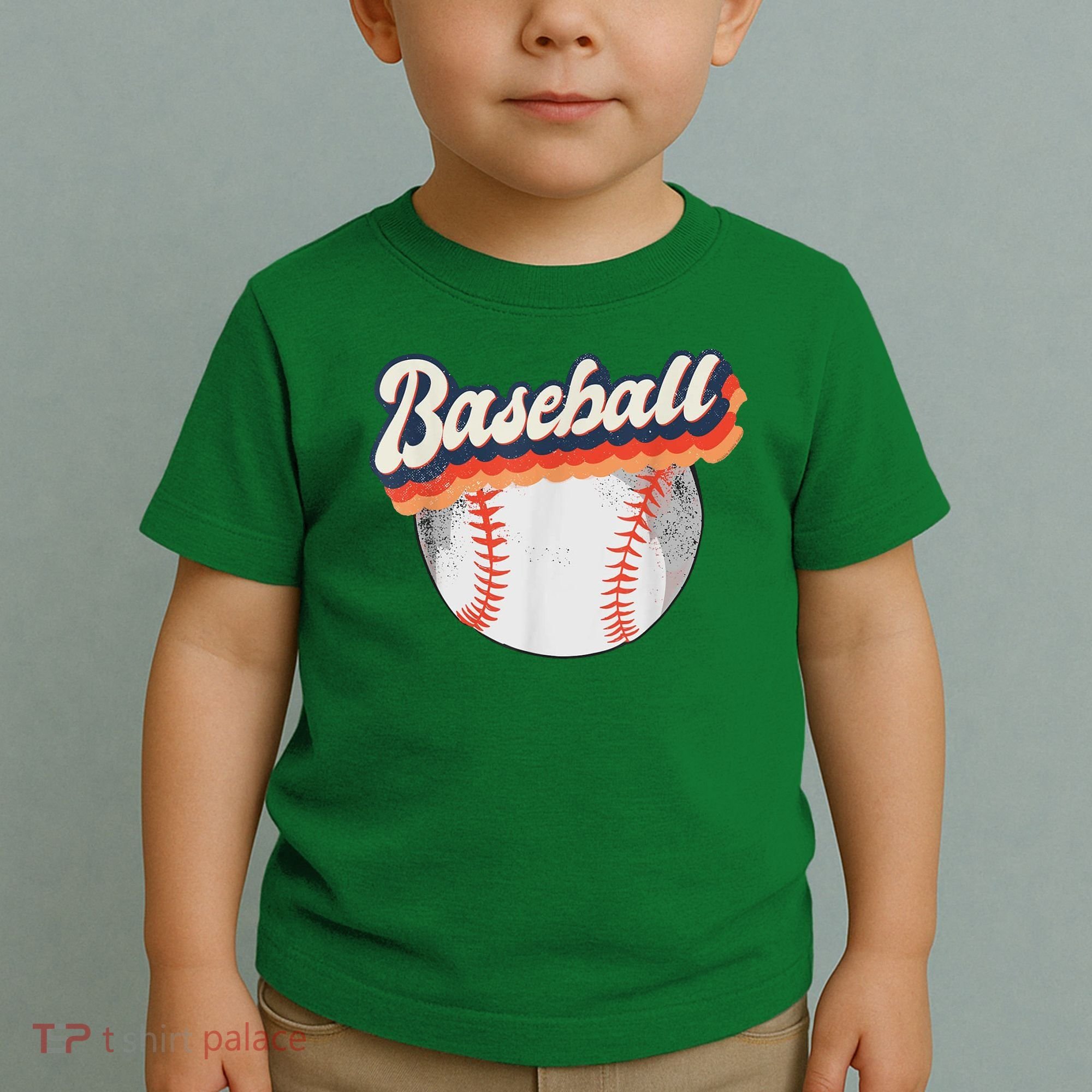 Baseball Sport Retro Toddler T-Shirt
