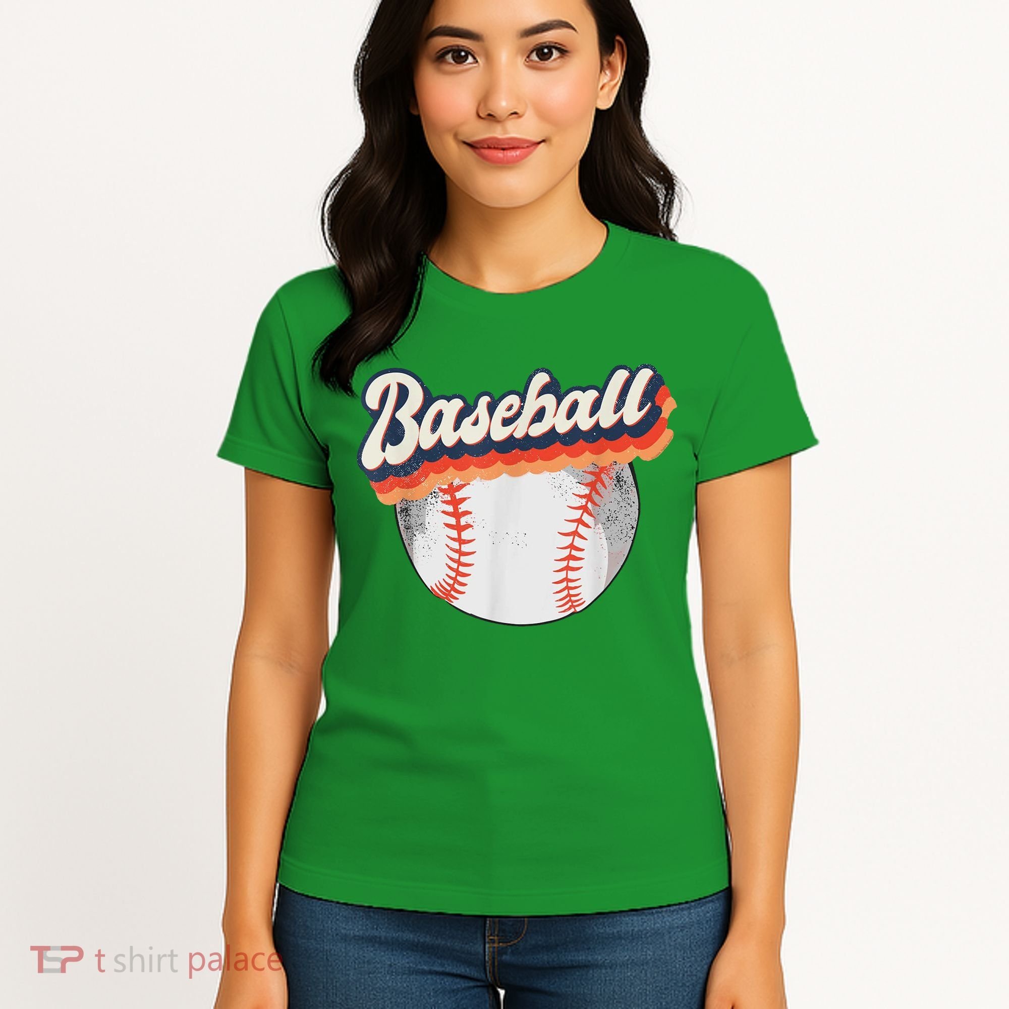 Baseball Sport Retro Women's T-Shirt