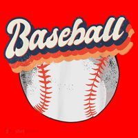 Baseball Sport Retro Santa Hat thumb 1