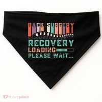 Back Surgery Recovery Funny Spinal Fusion Get Well Soon USA-Made Doggie Bandana thumb 0