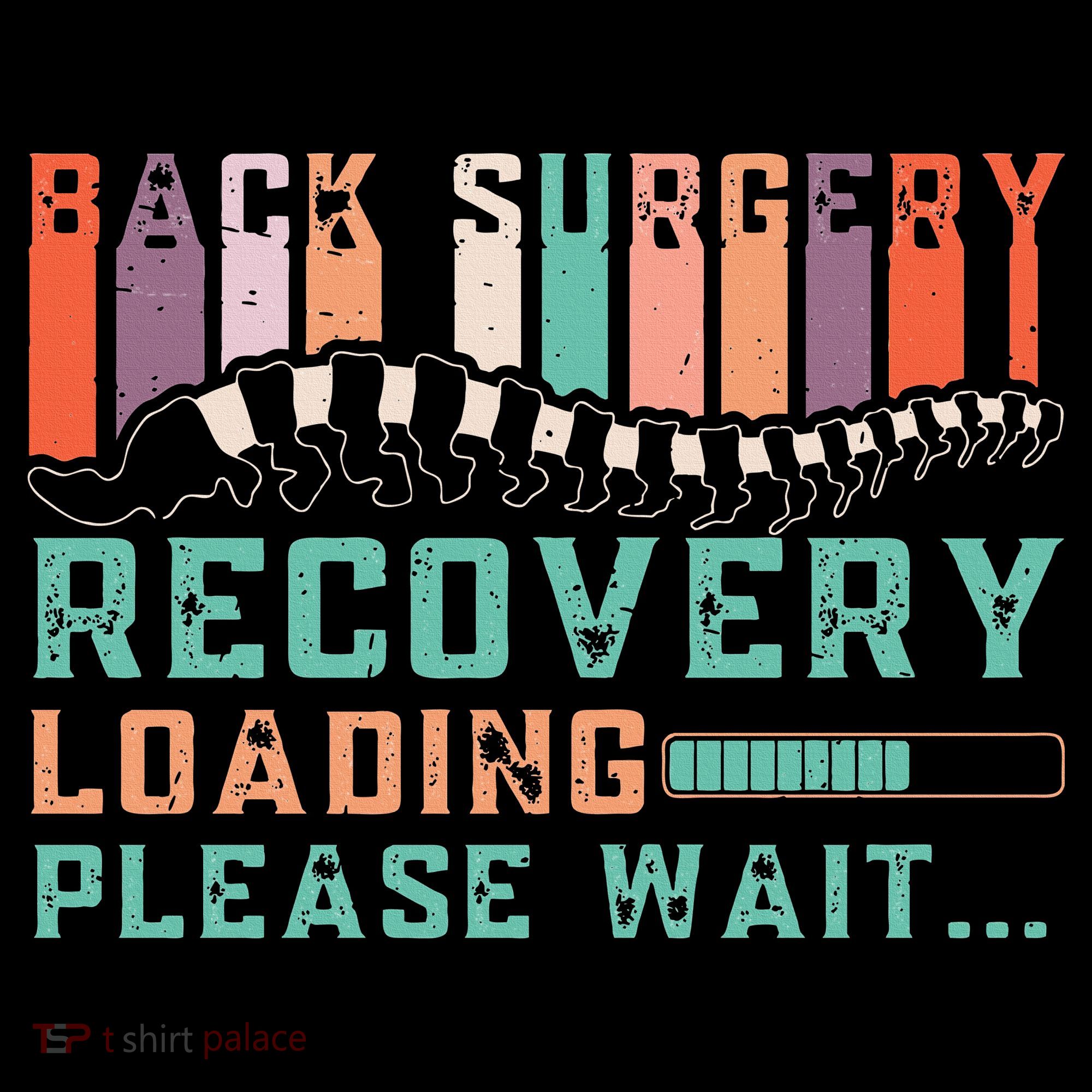 Back Surgery Recovery Funny Spinal Fusion Get Well Soon Women's Hoodie