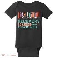 Back Surgery Recovery Funny Spinal Fusion Get Well Soon Baby Bodysuit thumb 0