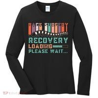 Back Surgery Recovery Funny Spinal Fusion Get Well Soon Women's Long Sleeve Shirt thumb 0