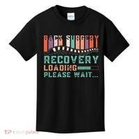 Back Surgery Recovery Funny Spinal Fusion Get Well Soon Kids T-Shirt thumb 0