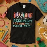 Back Surgery Recovery Funny Spinal Fusion Get Well Soon Kids T-Shirt thumb 3