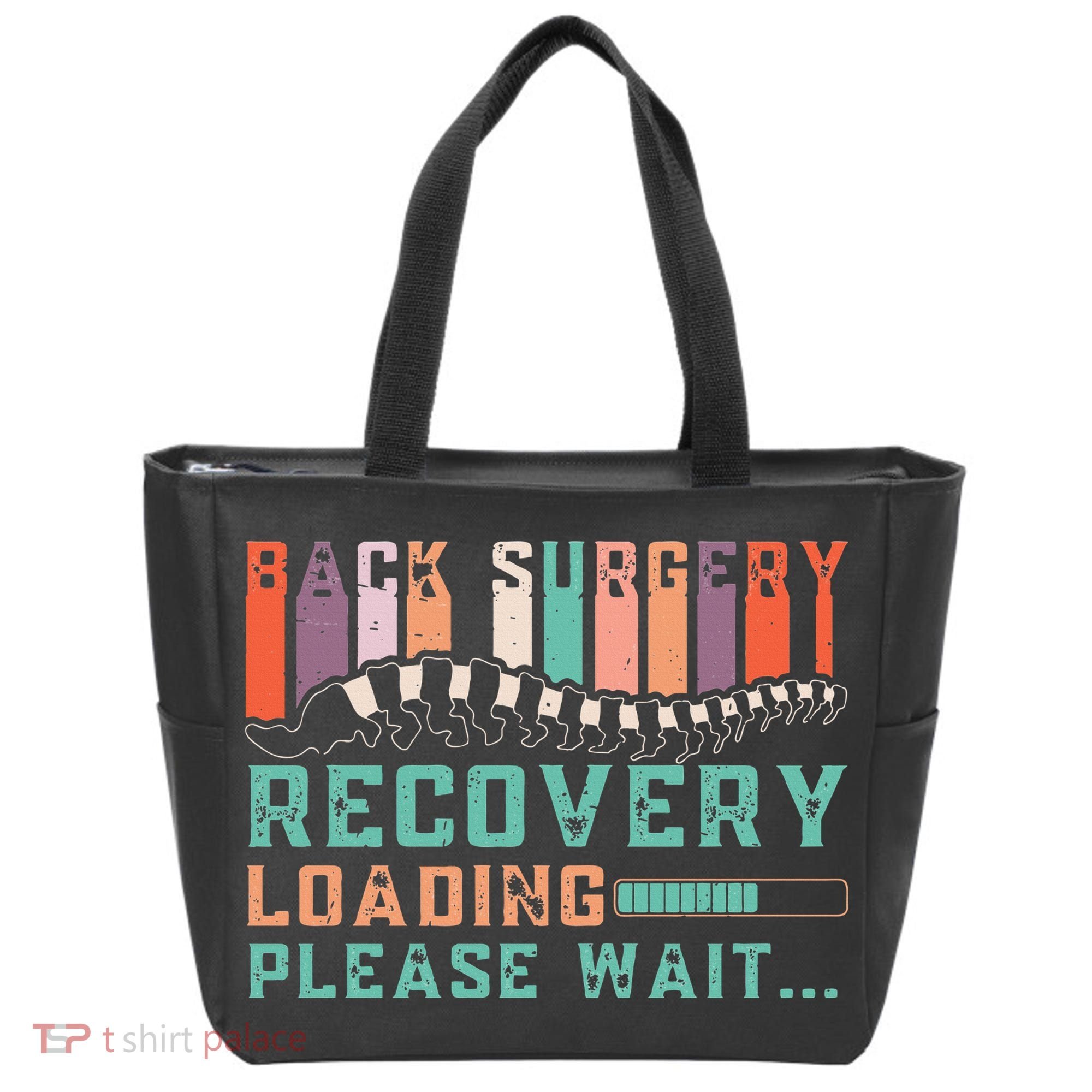 Back Surgery Recovery Funny Spinal Fusion Get Well Soon Tote Bag