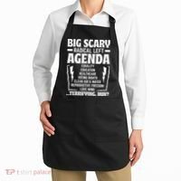 Big Scary Radical Left Agenda Social Justice Activist Apron thumb 2