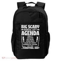 Big Scary Radical Left Agenda Social Justice Activist Backpack thumb 0
