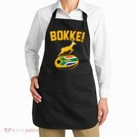 Bokke! Springbok Rugby South African Flag Apron thumb 2