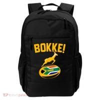 Bokke! Springbok Rugby South African Flag Backpack thumb 0