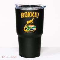 Bokke! Springbok Rugby South African Flag Tumbler thumb 0