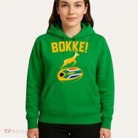 Bokke! Springbok Rugby South African Flag Hoodie thumb 5