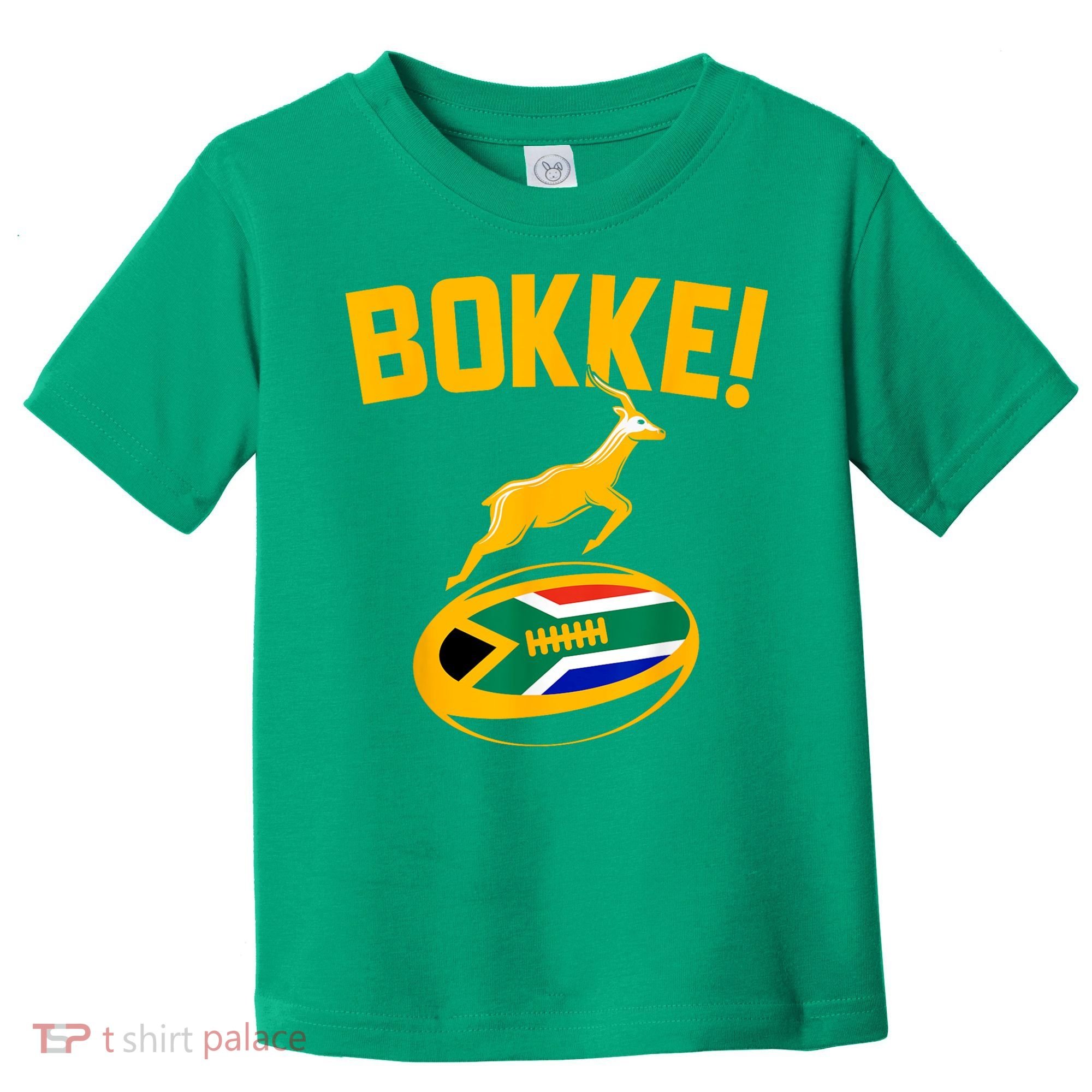 Bokke! Springbok Rugby South African Flag Toddler T-Shirt