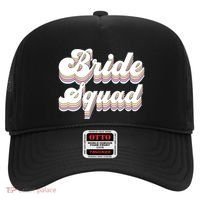 Bride Squad Retro Bachelorette Party Bridesmaids Meaningful Gift Hat thumb 0