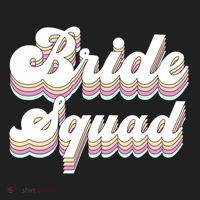 Bride Squad Retro Bachelorette Party Bridesmaids Meaningful Gift Hat thumb 2
