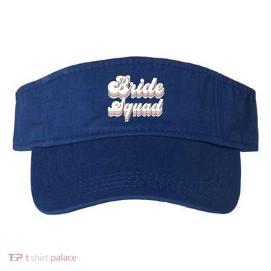 Bride Squad Retro Bachelorette Party Bridesmaids Meaningful Gift Visor