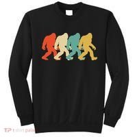 Bigfoot Silhouette Retro Pop Art Sasquatch Sweatshirt thumb 0