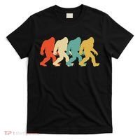 Bigfoot Silhouette Retro Pop Art Sasquatch T-Shirt thumb 0