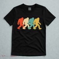 Bigfoot Silhouette Retro Pop Art Sasquatch T-Shirt thumb 5