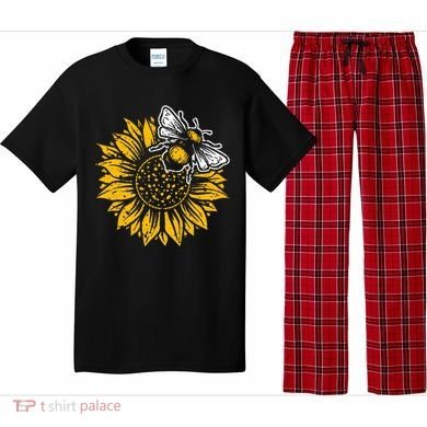 Bumblebee Sunflower Springtime Save The Bees Honeybee Pajama Set