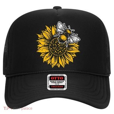 Bumblebee Sunflower Springtime Save The Bees Honeybee Hat
