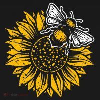 Bumblebee Sunflower Springtime Save The Bees Honeybee Kids Hoodie thumb 5