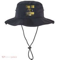 Big Sis Sister Birthday Crew Party Excavator Bucket Hat thumb 0