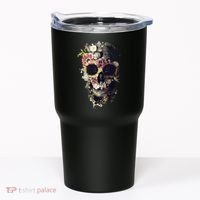Bloom Skull Sunflower Tumbler thumb 0