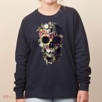 Bloom Skull Sunflower Women's Sweatshirt thumb 0