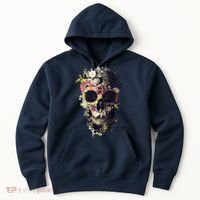Bloom Skull Sunflower Hoodie thumb 0