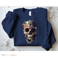 Bloom Skull Sunflower Sweatshirt thumb 2