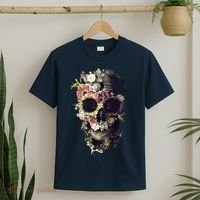 Bloom Skull Sunflower T-Shirt thumb 2