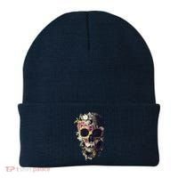 Bloom Skull Sunflower Beanie thumb 0