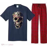 Bloom Skull Sunflower Pajama Set thumb 0