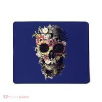 Bloom Skull Sunflower Mousepad thumb 0