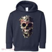Bloom Skull Sunflower Toddler Hoodie thumb 0