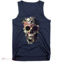Bloom Skull Sunflower Tank Top thumb 0