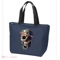 Bloom Skull Sunflower Tote Bag thumb 3
