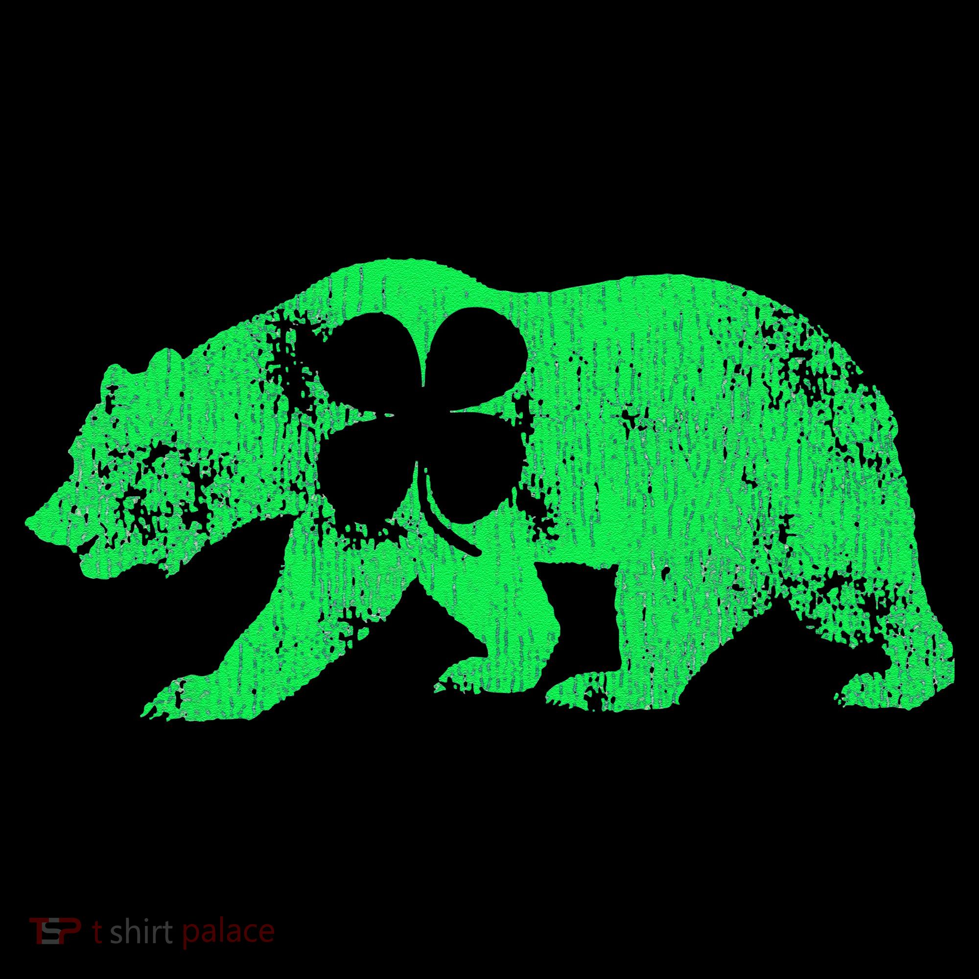 Bear Shamrock St Patrick's Day Irish Clover Saint Paddys Sweatshirt