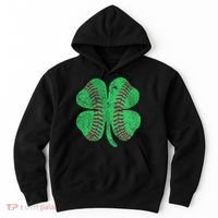 Baseball Shamrock St. Patrick's Day Saint Paddy's Hoodie thumb 0