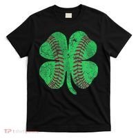 Baseball Shamrock St. Patrick's Day Saint Paddy's T-Shirt thumb 0