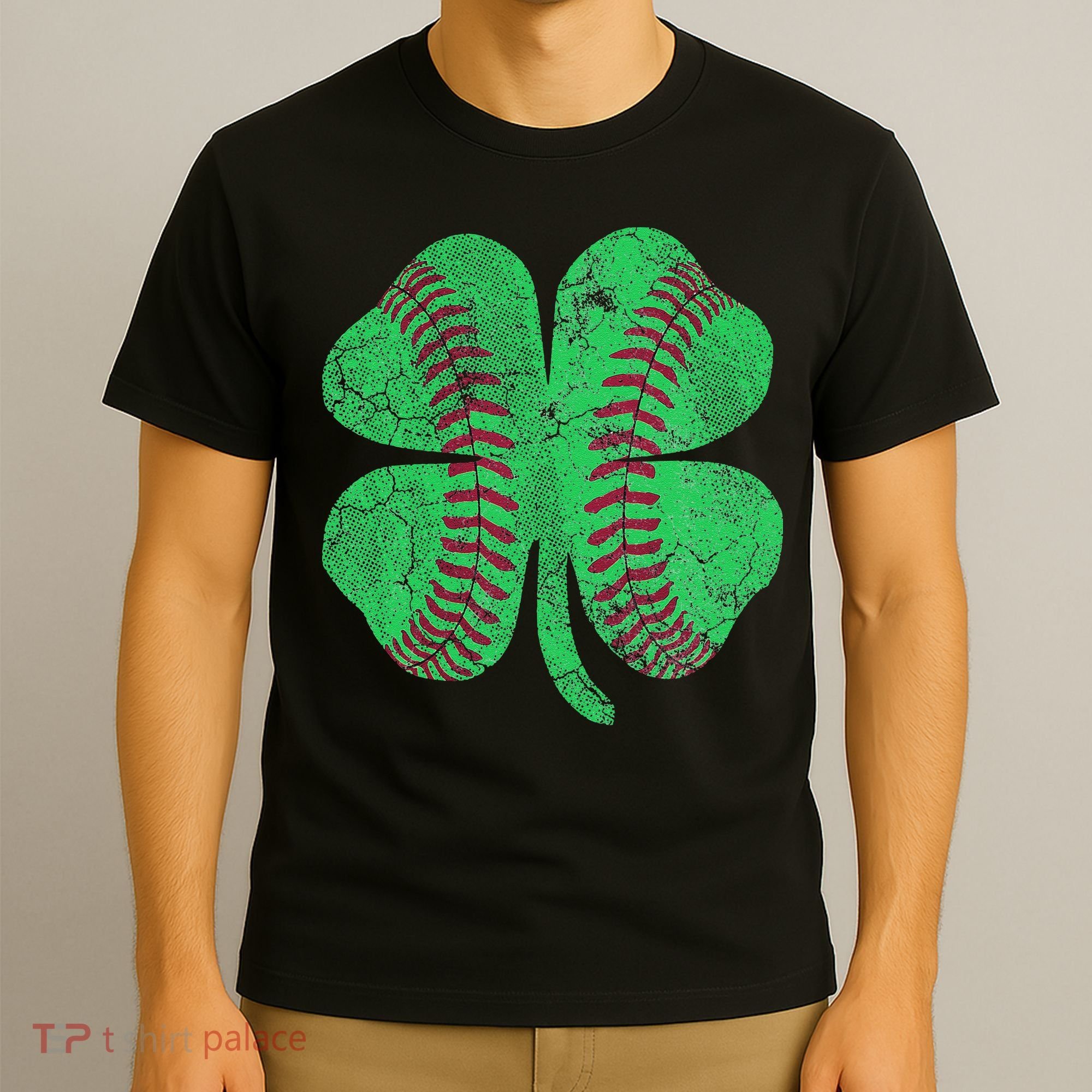 Baseball Shamrock St. Patrick's Day Saint Paddy's T-Shirt